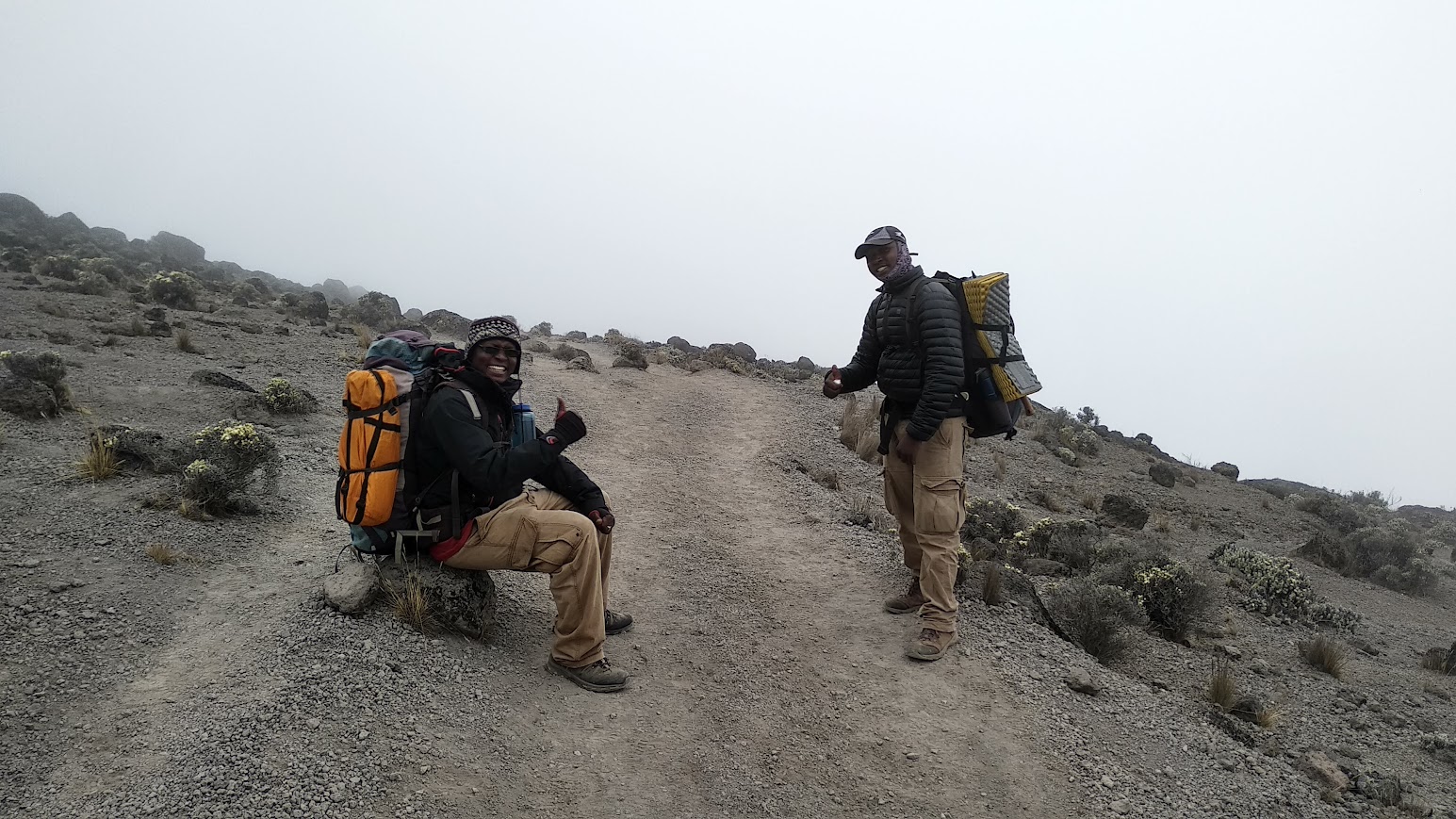 Our guides Donovan e Kijaji