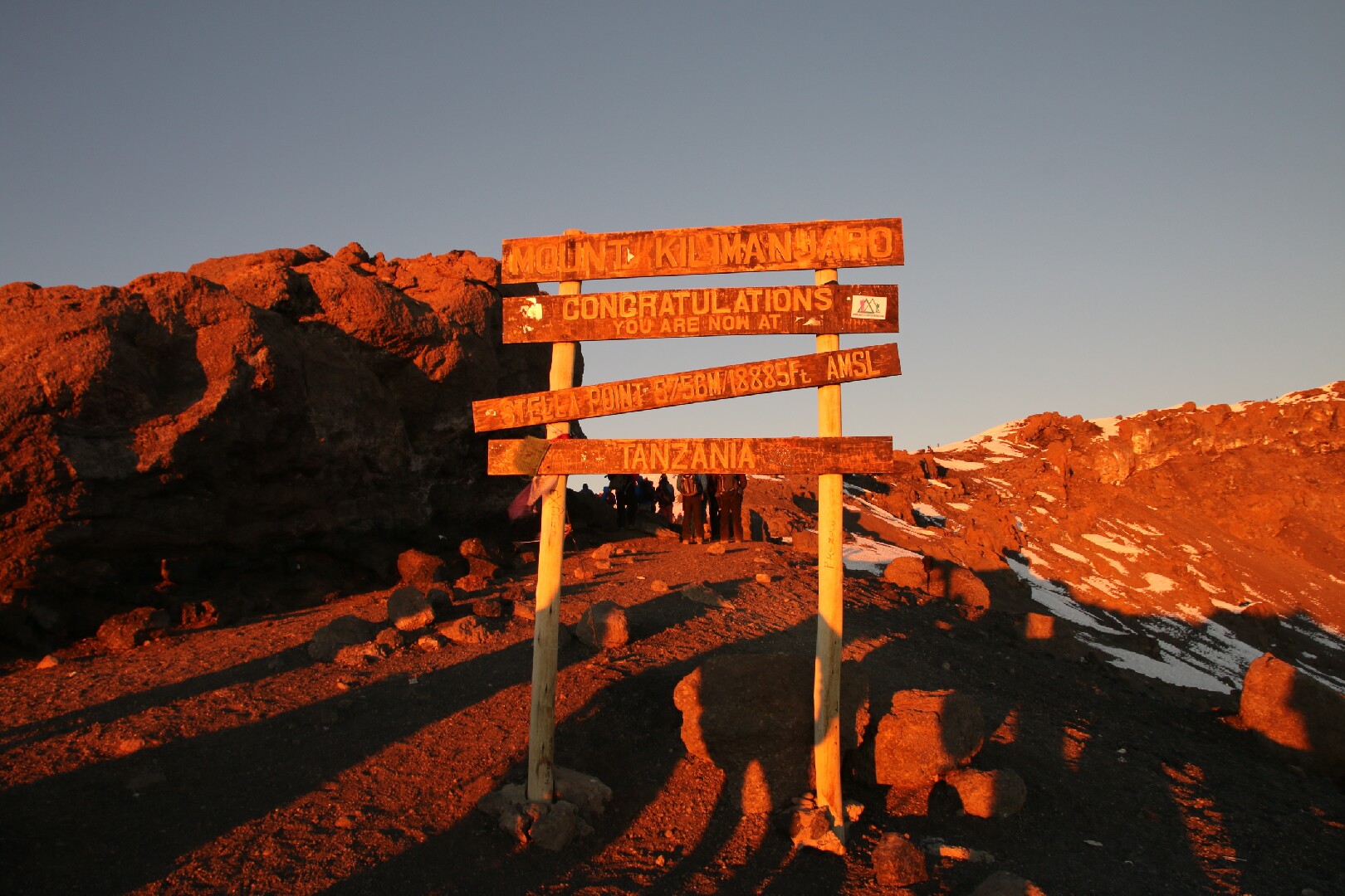 The wonderful Stella Point sunrise